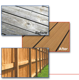 Wood Deck and Fence Cleaning